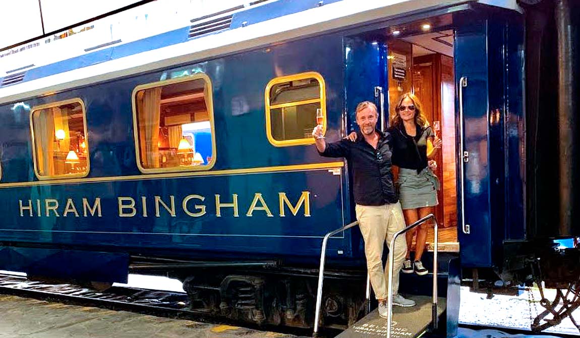 Tren Hiram Bingham de PeruRail: El Viaje de Lujo todo incluido a Machu Picchu